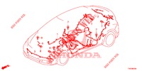 BARDATURA FILO (3) (LH) per Honda CIVIC DIESEL 1.6 ELEGANCE 5 Porte 6 velocità manuale 2013