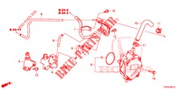 CONDOTTO INSTALLAZIONE/POMPA A VACUO (DIESEL) (1.6L) per Honda CIVIC DIESEL 1.6 ELEGANCE 5 Porte 6 velocità manuale 2013