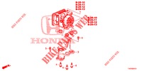 MODULATORE VSA(RH)('00 )  per Honda CIVIC DIESEL 1.6 ELEGANCE 5 Porte 6 velocità manuale 2013