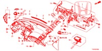PANNELLO STRUMENTI (LH) per Honda CIVIC DIESEL 1.6 ELEGANCE 5 Porte 6 velocità manuale 2013