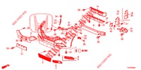 PARAURTI ANTERIORE  per Honda CIVIC DIESEL 1.6 ELEGANCE 5 Porte 6 velocità manuale 2013