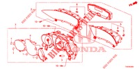 TACHIMETRO  per Honda CIVIC DIESEL 1.6 ELEGANCE 5 Porte 6 velocità manuale 2013