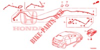 ANTENNA/ALTOPARLANTE (LH) per Honda CIVIC DIESEL 1.6 EXECUTIVE 5 Porte 6 velocità manuale 2015