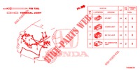 CONNETTORE ELETTRICO (ARRIERE) per Honda CIVIC DIESEL 1.6 EXECUTIVE 5 Porte 6 velocità manuale 2015