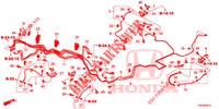 LINEE FRENO (VSA) (DIESEL) (LH) per Honda CIVIC DIESEL 1.6 EXECUTIVE 5 Porte 6 velocità manuale 2015
