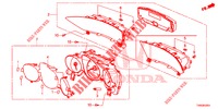 TACHIMETRO  per Honda CIVIC DIESEL 1.6 EXECUTIVE 5 Porte 6 velocità manuale 2015