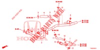 TUBO ACQUA/CONDOTTO RISCALDATORE (DIESEL) per Honda CIVIC DIESEL 1.6 EXECUTIVE 5 Porte 6 velocità manuale 2015