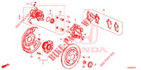 CILINDRO FRENO POSTERIORE  per Honda CIVIC DIESEL 1.6 EXECUTIVE EURO 6 5 Porte 6 velocità manuale 2015