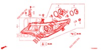 FANALE  per Honda CIVIC DIESEL 1.6 EXECUTIVE EURO 6 5 Porte 6 velocità manuale 2015