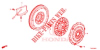 FORCA CAMBIO INNESTO (DIESEL) per Honda CIVIC DIESEL 1.6 EXECUTIVE EURO 6 5 Porte 6 velocità manuale 2015