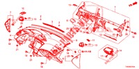 PANNELLO STRUMENTI (LH) per Honda CIVIC DIESEL 1.6 EXECUTIVE EURO 6 5 Porte 6 velocità manuale 2015