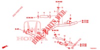 TUBO ACQUA/CONDOTTO RISCALDATORE (DIESEL) per Honda CIVIC DIESEL 1.6 EXECUTIVE EURO 6 5 Porte 6 velocità manuale 2015