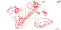 ANTENNA/ALTOPARLANTE  per Honda CIVIC DIESEL 1.6 EXECUTIVE 5 Porte 6 velocità manuale 2013