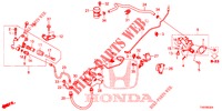 CILINDRO MAESTRO FRENO (DIESEL) (1.6L) (LH) per Honda CIVIC DIESEL 1.6 EXECUTIVE 5 Porte 6 velocità manuale 2013