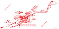 CONDOTTO RIEMPITORE COMBUSTIBILE (DIESEL) per Honda CIVIC DIESEL 1.6 EXECUTIVE 5 Porte 6 velocità manuale 2013
