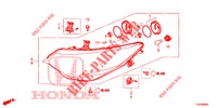 FANALE  per Honda CIVIC DIESEL 1.6 EXECUTIVE 5 Porte 6 velocità manuale 2013