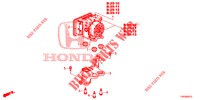 MODULATORE VSA(RH)('00 )  per Honda CIVIC DIESEL 1.6 EXECUTIVE 5 Porte 6 velocità manuale 2013