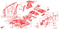 PAVIMENTO/PANNELLI INTERNI  per Honda CIVIC DIESEL 1.6 EXECUTIVE 5 Porte 6 velocità manuale 2013