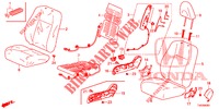 SEDILE ANTERIORE/CINTURE DI SICUREZZA (D.) (LH) per Honda CIVIC DIESEL 1.6 EXECUTIVE 5 Porte 6 velocità manuale 2013