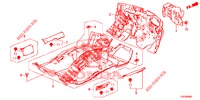 STOINO PAVIMENTO/ISOLATORE  per Honda CIVIC DIESEL 1.6 EXECUTIVE 5 Porte 6 velocità manuale 2013