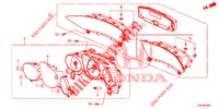 TACHIMETRO  per Honda CIVIC DIESEL 1.6 EXECUTIVE 5 Porte 6 velocità manuale 2013
