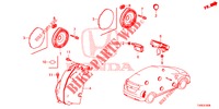 ANTENNA/ALTOPARLANTE  per Honda CIVIC DIESEL 1.6 EXECUTIVE 5 Porte 6 velocità manuale 2014