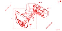 CONTROLLO RISCALDATORE (LH) per Honda CIVIC DIESEL 1.6 EXECUTIVE 5 Porte 6 velocità manuale 2014