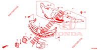 GRIGLIA ANTERIORE/MODANATURA  per Honda CIVIC DIESEL 1.6 EXECUTIVE 5 Porte 6 velocità manuale 2014