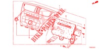 UNITA' AUDIO  per Honda CIVIC DIESEL 1.6 EXECUTIVE 5 Porte 6 velocità manuale 2014
