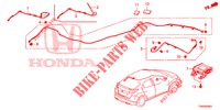 ANTENNA/ALTOPARLANTE (LH) per Honda CIVIC 1.8 EXECUTIVE 5 Porte 6 velocità manuale 2015