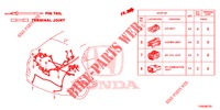 CONNETTORE ELETTRICO (ARRIERE) per Honda CIVIC 1.8 EXECUTIVE 5 Porte 6 velocità manuale 2015