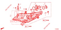 FANALE  per Honda CIVIC 1.8 EXECUTIVE 5 Porte 6 velocità manuale 2015