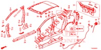 PANNELLI ESTERNI/PANNELLO POSTERIORE  per Honda CIVIC 1.8 EXECUTIVE 5 Porte 6 velocità manuale 2015