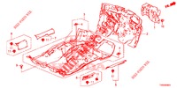 STOINO PAVIMENTO/ISOLATORE  per Honda CIVIC 1.8 EXECUTIVE 5 Porte 6 velocità manuale 2015