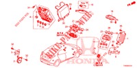 UNITA DI CONTROLLO (CABINE) (1) (LH) per Honda CIVIC 1.8 EXECUTIVE 5 Porte 6 velocità manuale 2015