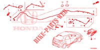 ANTENNA/ALTOPARLANTE (LH) per Honda CIVIC 1.8 EXECUTIVE 5 Porte 6 velocità manuale 2012