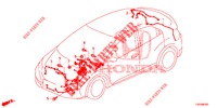 BARDATURA FILO (1) (LH) per Honda CIVIC 1.8 EXECUTIVE 5 Porte 6 velocità manuale 2012