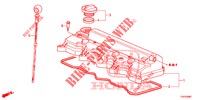 COPERTURA TESTA CILINDRO (1.8L) per Honda CIVIC 1.8 EXECUTIVE 5 Porte 6 velocità manuale 2012