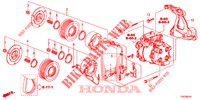 ARIA CONDIZIONATA (COMPRESSEUR) (1.8L) per Honda CIVIC 1.8 EXECUTIVE 5 Porte 5 velocità automatico 2013