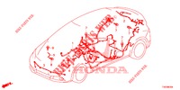 BARDATURA FILO (3) (LH) per Honda CIVIC 1.8 EXECUTIVE 5 Porte 5 velocità automatico 2013
