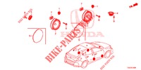 ANTENNA/ALTOPARLANTE  per Honda CIVIC  1.0 COMFORT 5 Porte pieno automatica 2017