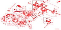 PANNELLO STRUMENTI (LH) per Honda CIVIC  1.0 COMFORT 5 Porte pieno automatica 2017