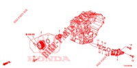 RISCALDATORE  E POMPA DELL'OLIO CVTF (1,0 L) per Honda CIVIC 1.0 EXCLUSIVE NAVI 5 Porte pieno automatica 2017