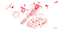 ANTENNA/ALTOPARLANTE  per Honda CIVIC 1.0 MID 5 Porte 6 velocità manuale 2018