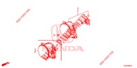 LAMPADA NEBBIA  per Honda CIVIC 1.0 MID 5 Porte 6 velocità manuale 2018