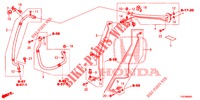 ARIA CONDIZIONATA (FLEXIBLES/TUYAUX) (LH) per Honda CIVIC 1.8 EXECUTIVE TUNER LESS 5 Porte 5 velocità automatico 2013