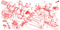 ABBELLIMENTO STRUMENTI (COTE DE PASSAGER) (LH) per Honda ACCORD TOURER 2.0 S 5 Porte 6 velocità manuale 2015