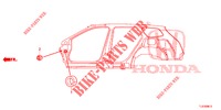 ANELLO DI TENUTA (LATERAL) per Honda ACCORD TOURER 2.0 S 5 Porte 6 velocità manuale 2015