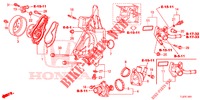 POMPA ACQUA/TERMOSTATO (2.4L) per Honda ACCORD TOURER 2.0 S 5 Porte 6 velocità manuale 2015