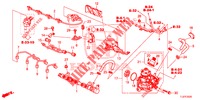RINGHIERA COMBUSTIBILE/POMPA ALTA PRESSIONE (DIESEL) per Honda ACCORD TOURER 2.0 S 5 Porte 6 velocità manuale 2015
